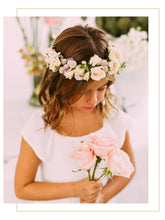 Load image into Gallery viewer, Flower Halo for kids/ wedding
